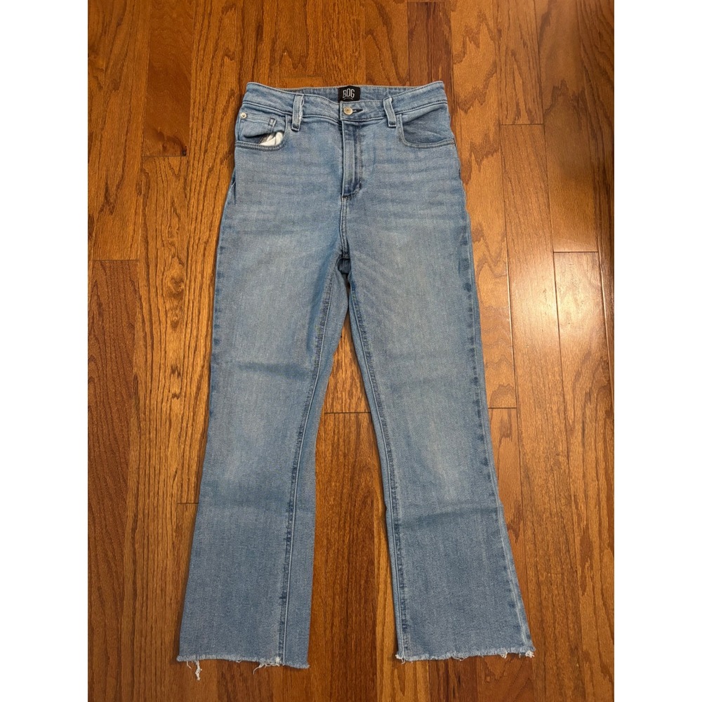 BDG Koch Flair High Rise Cropped Blue Jeans‎ Size 27